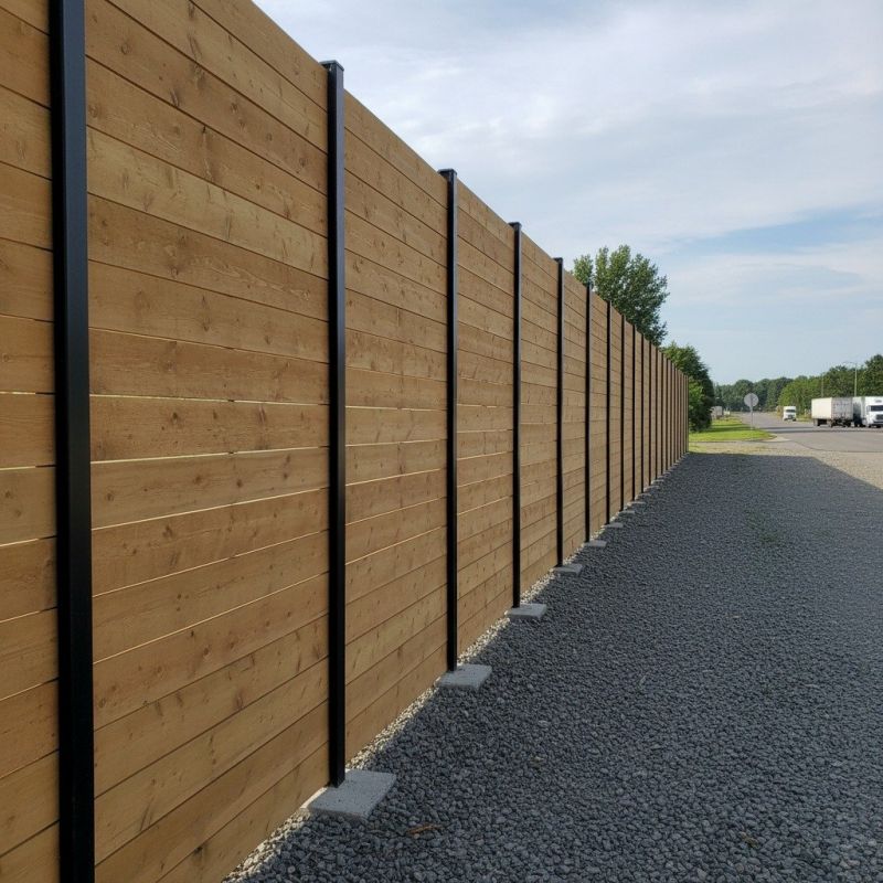 Privacy Fence Installation detail